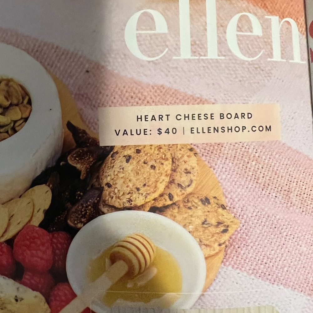 Heart Shaped Cheese Board